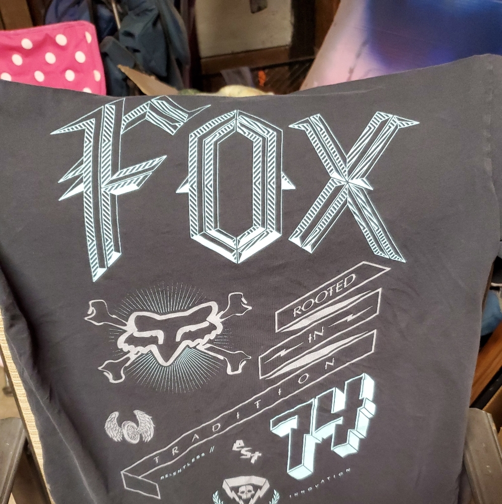 Fox motocross short sleeve shirt for sale.